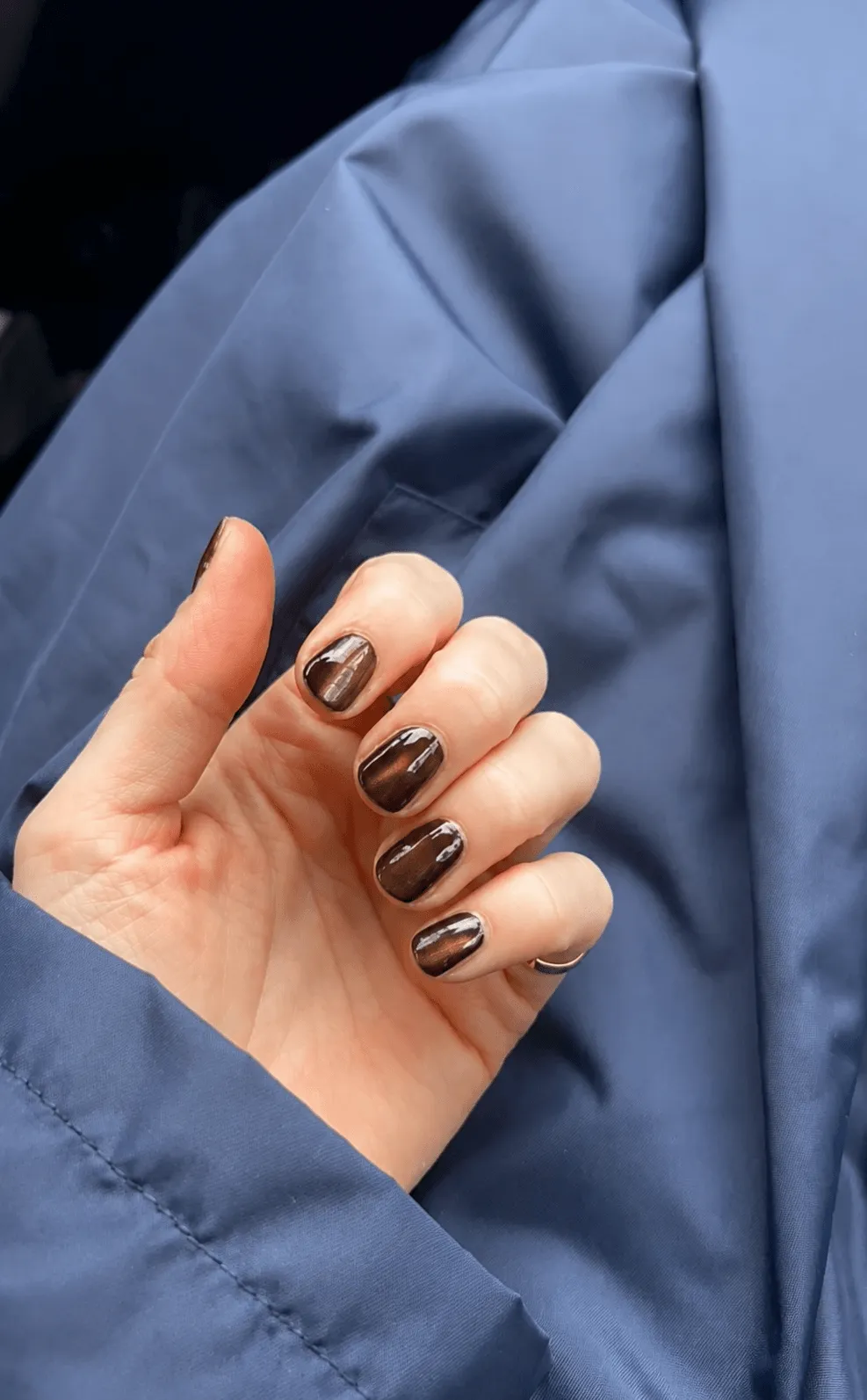 metallic look